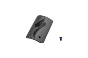 FRM VADO/COMO (GEN.2), HEADTUBE COVER - SMOKE / BLACK REFLECTIVE