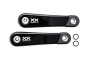 CRK TURBO, BROSE ISIS SPLINE (G3), 160MM, L+R ARMS, XX CARBON, SRAM (00.6118.691.000)