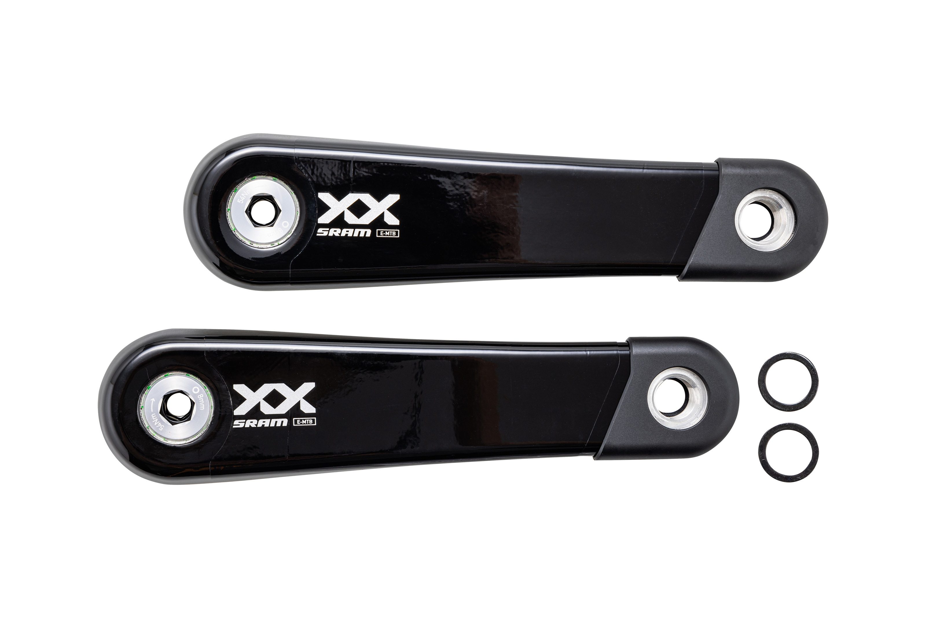 CRK TURBO, BROSE ISIS SPLINE (G3), 160MM, L+R ARMS, XX CARBON, SRAM (00.6118.691.000)
