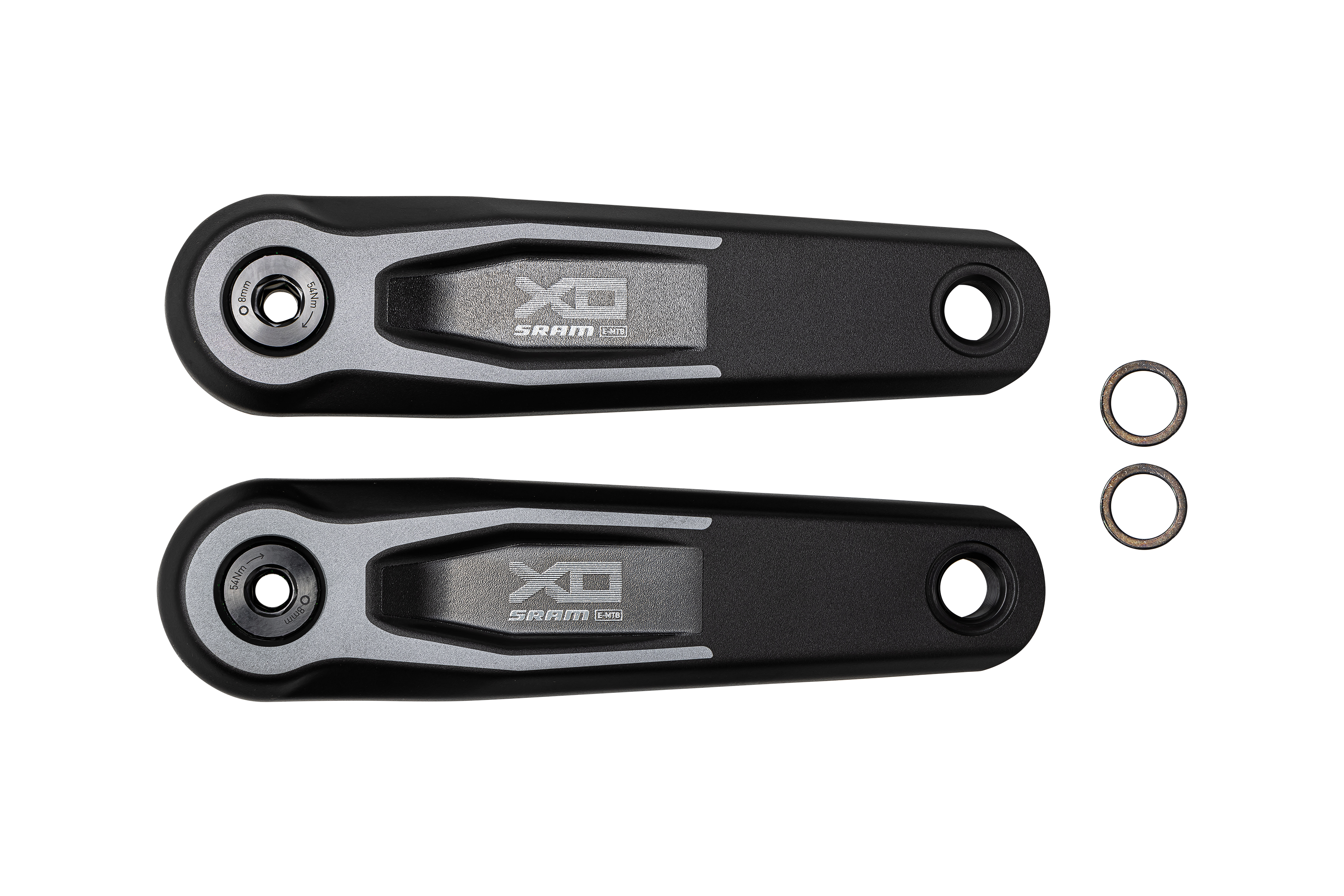 CRK TURBO, BROSE ISIS SPLINE (G3), 155MM, L+R ARMS, X0 ALLOY, SRAM (00.6118.692.001)
