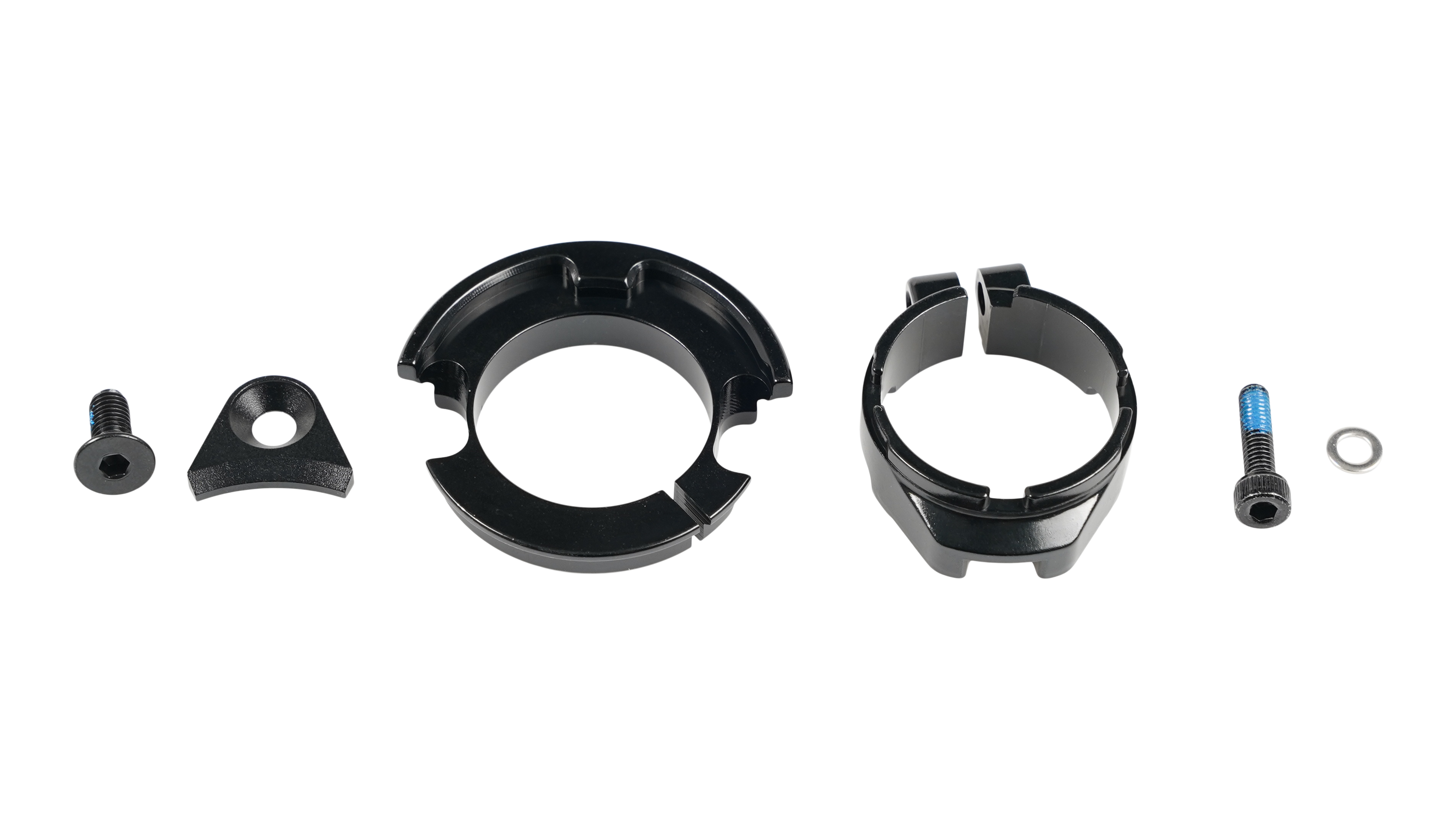 HDS SUB, INTEGRATED STEERER STOP ASSEMBLY, W/ CASTLE BLOCK COLLAR & COMPRESSION RING (NO BEARINGS)