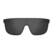 Tifosi Sanctum XL Sunglasses Blackout with Smoke No Mirror Lens
