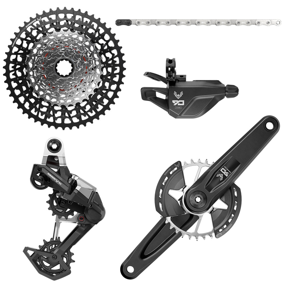 SRAM Eagle 90 Mechanical Transmission Groupset โ Mountbikesnz
